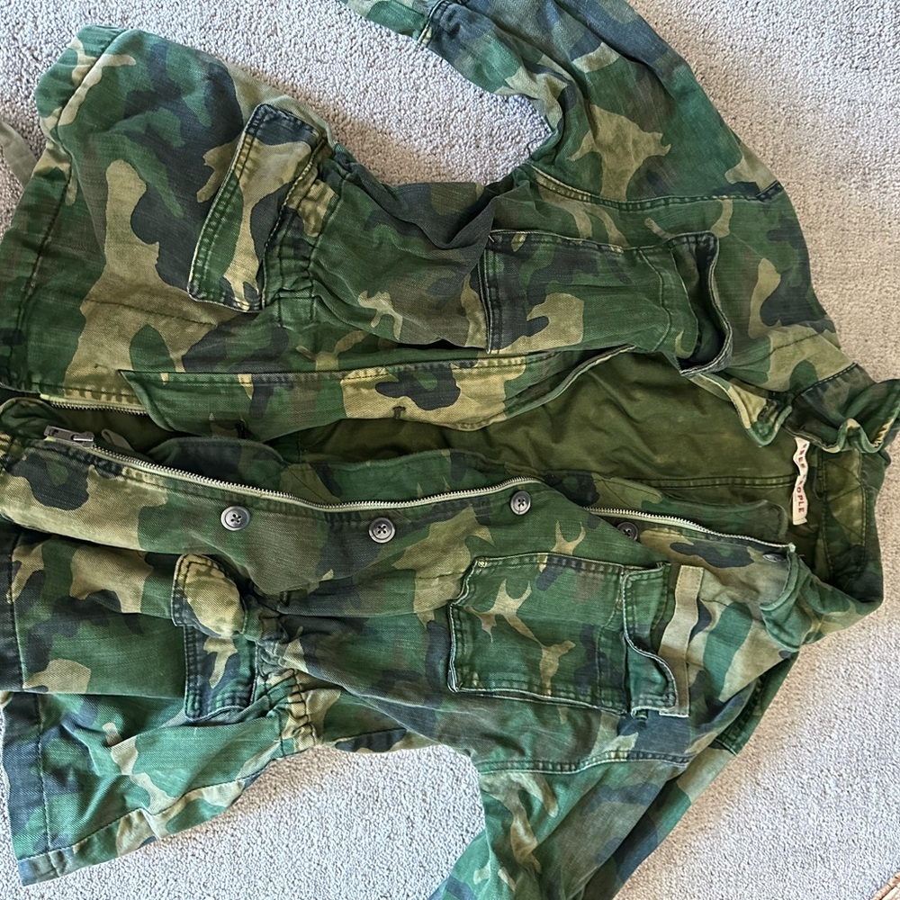 Free people military jacket